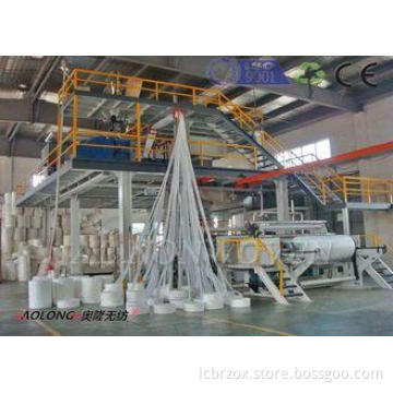 3200mm SMS PP Non Woven Fabric Production Line , Fineness 1